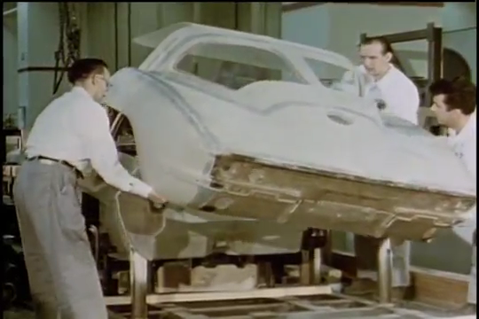 1963 Corvette Sting Ray Rear Body