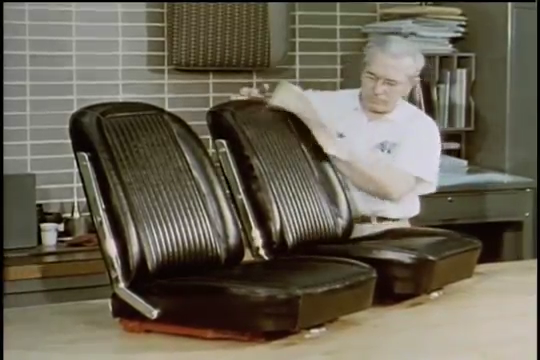 1963 Chevrolet Corvette Sting Ray Rear Seats