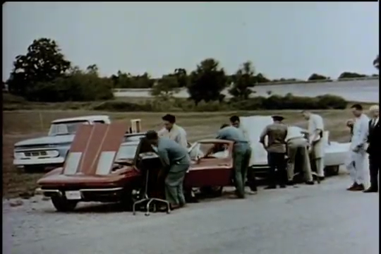 1963 Chevrolet Corvette Sting Ray - At Test Track