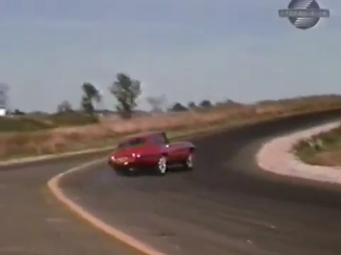 4 Wheel Slide 1968 Jaguar XKE Road Test 