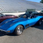 71 Chevrolet Corvette Convertible Blue 3