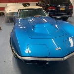 71 Chevrolet Corvette Convertible Blue 7