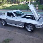 Side 1964 Corvette Sting Ray Silver