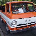 Dodge Van Orange
