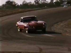 High speed cornering - 1968 Jaguar XKE Road Test