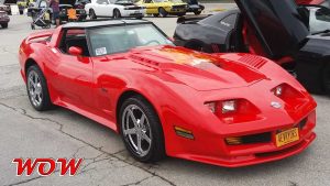 Chevy Coevette Custom Red